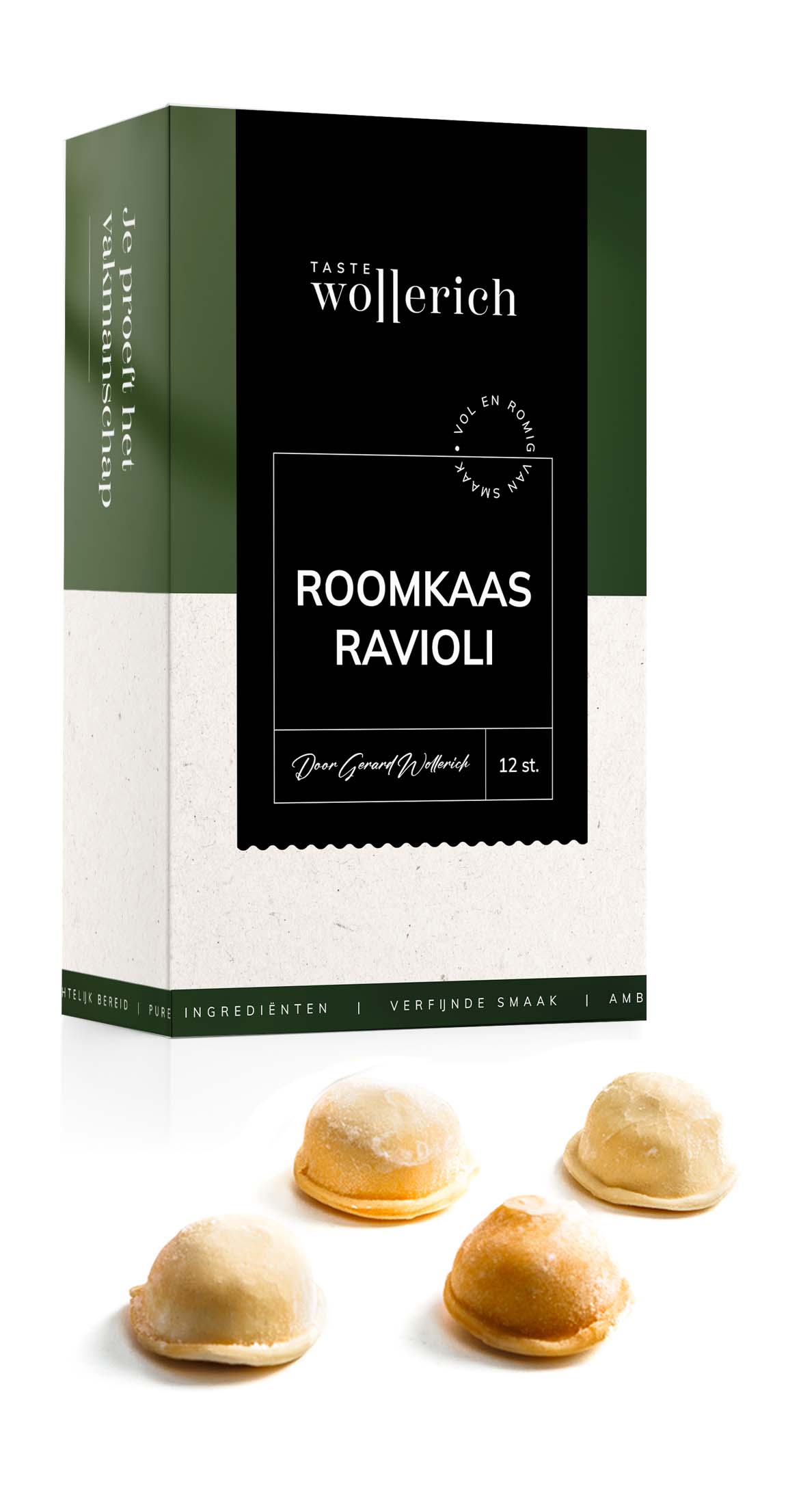 Roomkaas Ravioli